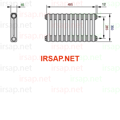 Радиатор IRSAP Tesi 20350/11 T30 CL 01